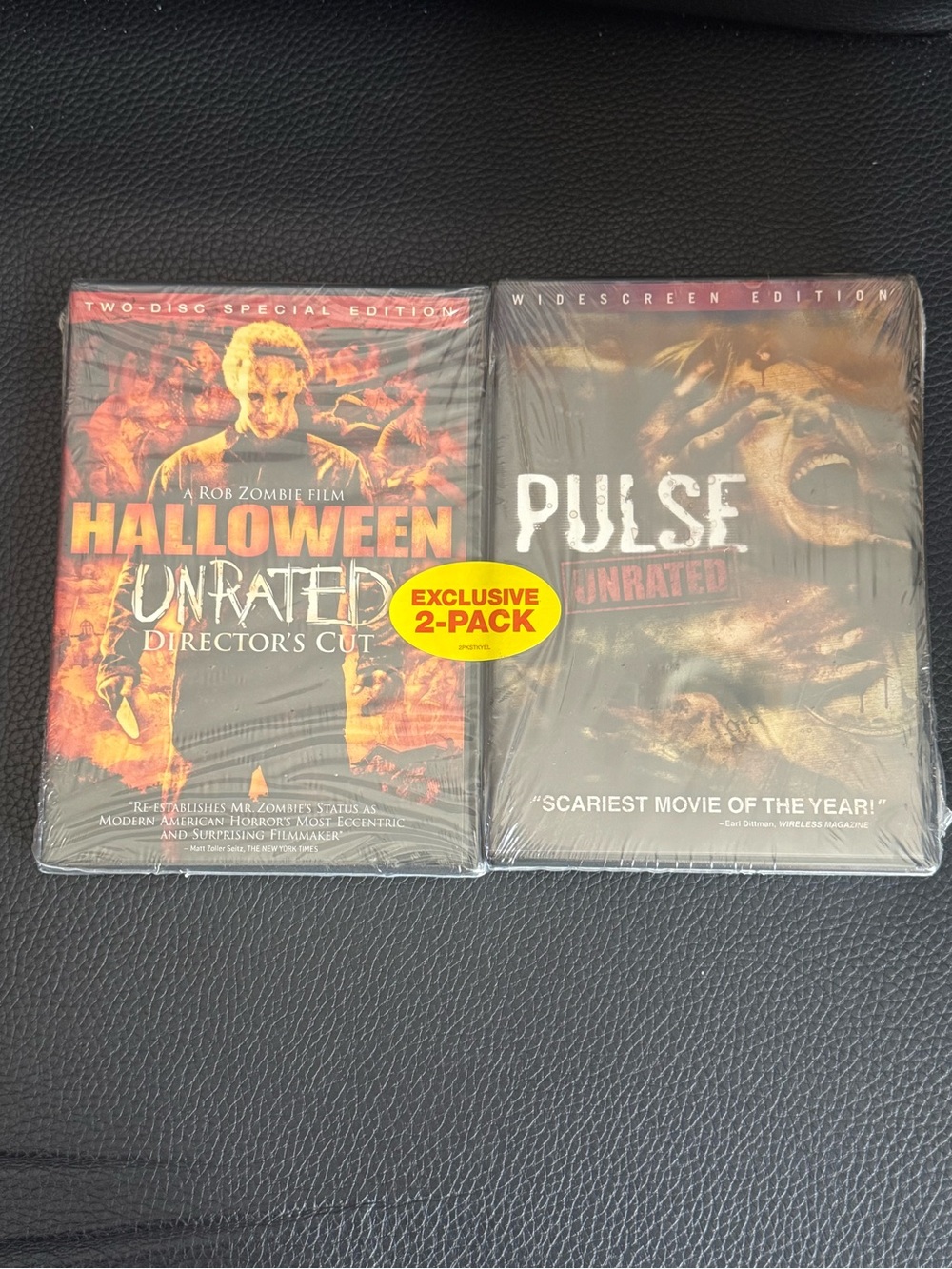 Halloween & Pulse Unrated 2-Pack DVD Set